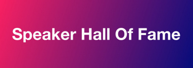 Speaker hall of fame
